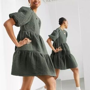 NWT ASOS Edition Quilted Mini Dress